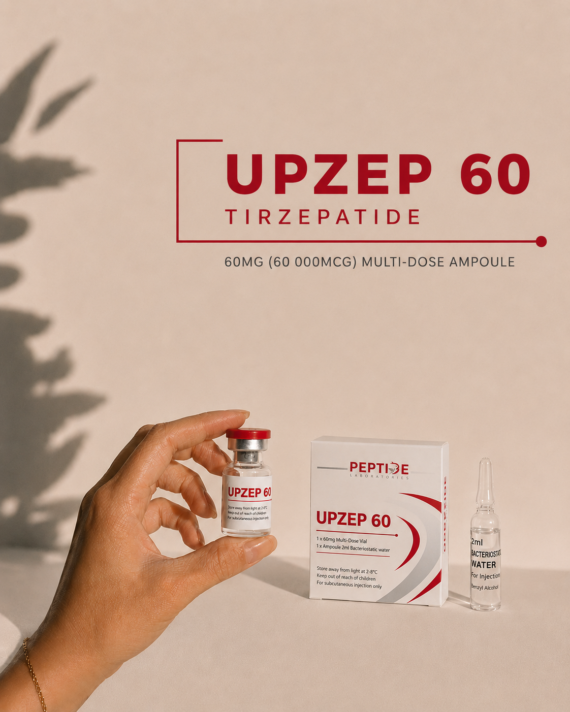UPA 60mg Tirzepatide Self Mix
