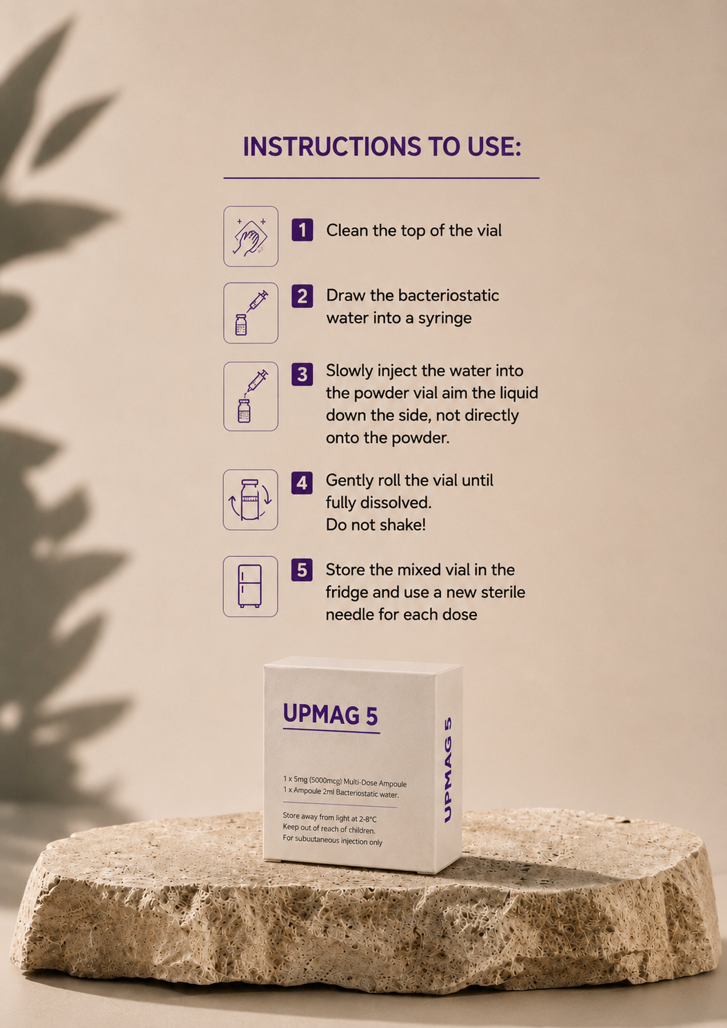 UPA 5mg Semaglutide Self Mix