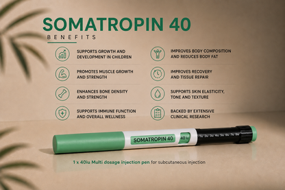 BP Somatropin 40iu HGH Pen