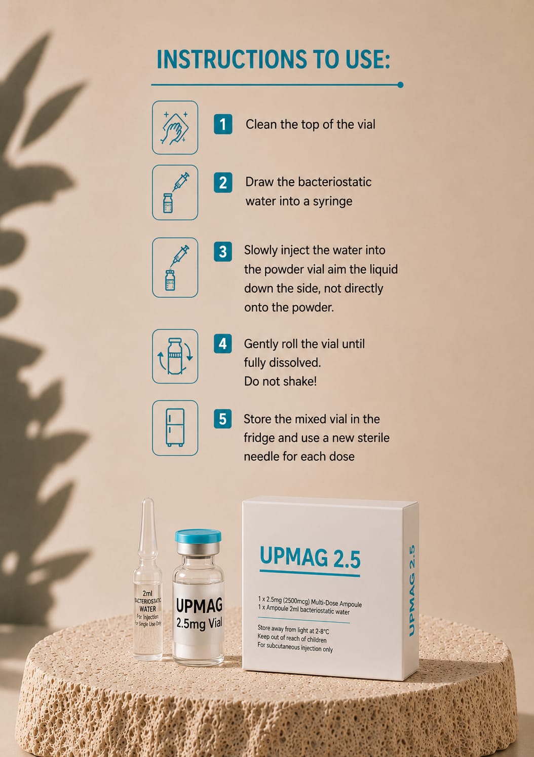 UPA 2.5MG Semaglutide Self Mix